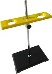 TENOL Funnel Support 2 Holes Sturdy Chemistry Teaching Equipment Funnel Rack