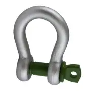 Van Beest-Green Pin- Screw Pin Anchor Shackle 7/8" with 6.5 Ton WLL