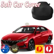 Spandex Car Cover for Hyundai Softline Black Washable NON SCRATCH (for: Hyundai)