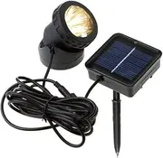 Solar Powered 6LED Outdoor Garden Landscape Yard Spot Light Lamp Spotlight Durable, Waterproof & Dustproof IP68 Design