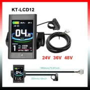 E-Bike KT-LCD12 Display Smart Screen LCD Power Speed Meter SM Plug AUS