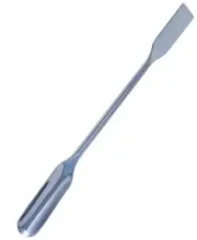 Half Rounded & Flat End 7" Wax Mixing Modeling Carver Restorative Makeup Spatula