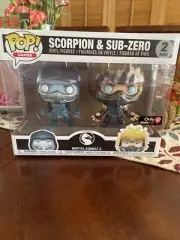 Funko POP! Games: Mortal Kombat X (2-pk) Scorpion & Sub-Zero, GameStop Exclusive