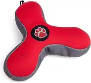 Petface 26032DS1 Outdoor Paws Squeaky Aqua Boomerang Dog Toy