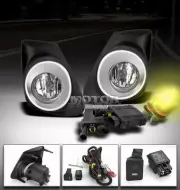 11 12 13 TOYOTA COROLLA FRONT BUMPER JDM CHROME FOG LIGHTS+3K YELLOW HID+SWITCH (for: Toyota)