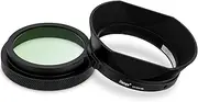 [Haoge] Metal Square Lens Hood Lens with MC UV Protection Filter for Fujifilm X100 Series X100VI X100V X100F X100T Camera Accessories Waterproof HD Optical Glass UV Filter