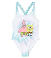 [Stella McCartney Kids] Stella McCartney Kids x SpongeBob SquarePants swimsuit Y 3 multicoloured
