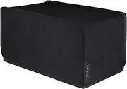 PlayVital Black Nylon Horizontal Dust Cover for Xbox Series X Console, Soft Neat Lining Dust Guard, Anti Scratch Waterproof Cover Sleeve for Xbox Series X Console