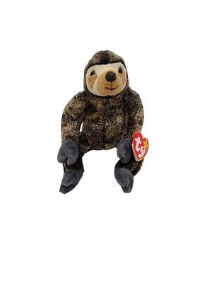 Ty Beanie Baby Slowpoke (1999, 5th Gen) Retired Sloth Plush – Mint w/ Tags