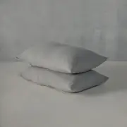 Charcoal - 100% French Flax Linen Pillowcases