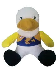 West Coast Eagles AFL Team Plush Mascot Door Stop