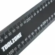 24" x 16" Steel Set Speed Square Rafter Rule Ruler Metric Imperial Markings