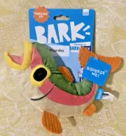 Bark The Best of Bark Box BROOKE TROUT Thrash It Squeaky Dog Toy -FREE SHIPPING-