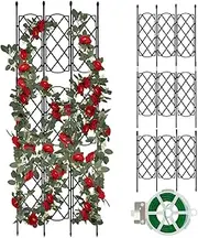 Plant Climbing Frame for Climbing Plants Outdoor Sturdy Garden Trellis Outdoor Multifunctional Plant Support Trellis DIY Plant Trellis Decorative House Plant Support Trellis for Garden Plants