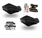 Powermadd Sentinel LED Turn Signal Handguards Black Snowmobile SkiDoo 2019+
