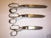 3 HEAVY DUTY STAINLESS STEEL SHEARS SCISSORS 8" 10" 12"