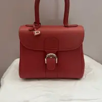 在飛比找PopChill優惠-[二手] Delvaux 紅色經典手提包