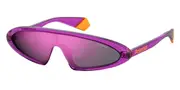 Polaroid PLD 6074/S Polarized B3V/AI Men's Sunglasses Purple Size 199