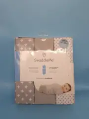Infant Swaddle Me 2 Pack Original BabyWrap Stage small medium 1-3 Month read
