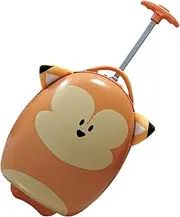 [MagiDeal] Kids Luggage Carry on Suitcase with Wheels Portable Cartoon Cute Travel Suitcase Hard Shell for Children Festival Gift Travel