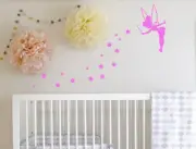 Fairy Dust Tinkerbell Sticker Vinyl Decal Magic Stars Nursery Removable