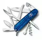 Victorinox Huntsman Swiss Army Knife Blue 15 Functions with saw