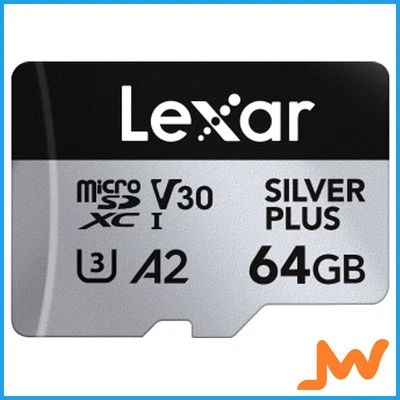 Lexar Professional Silver Plus 64GB microSDXC