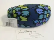 Vera Bradley INDIGO POP Hard SUNGLASSES eyeglasses CLAMSHELL for PURSE tote NWT