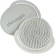 Shnuggle Baby Bath Brush | Soft Brush Helps to Massage Away Cradle Cap - Grey