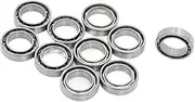 HAUAGEZWU Bearing ABEC-1 10PCS 5x8x2 Mm Stainless Steel Miniature Ball Bearings S MR85 L850 675