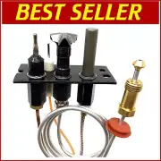 Efficient Natural Gas Pilot Assembly with Thermopile & Ignitor Wire - Heat-N-Glo