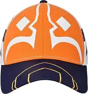 [STAR WARS] The Clone Wars Ahsoka Cosplay Snapback Baseball Hat, Multi, One Size, Multi, One Size