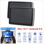 1Pair 10.1" Touch 2+32GB Car Headrest Monitor Rear Seat Tablet WiFi Video Player (for: Alfa Romeo)