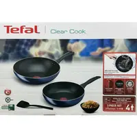 在飛比找蝦皮購物優惠-Tefal 特福 極巧系列不沾鍋3件組(28cm炒鍋+26c