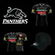 Penrith Panthers NRL Premiers Jersey & NEW ERA HAT RUGBY LEAGUE FOOTBALL SIZE L