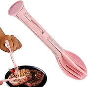 Utensil Sets for Lunch Box | Portable Reusable Utensils Set,Kitchen Dining Flatware Serving Tool for Toddler Buffet Hiking School Camping Picnic Offices RV