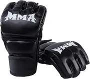 Heavy Bag Gloves - Boxing Gloves Men,Shock Pad Gloves for Men & Women, Kickboxing Gloves with Open Palms, Punching Bags, Muay