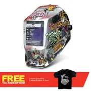 LINCOLN Viking 2450 ADVANCED Auto-Darkening Helmet - Hot Rodders K5440-5