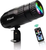 Pinspot Light, Mini 15W Mirror Ball Spotlight, Super Bright RGBW LED Beam Pinsp