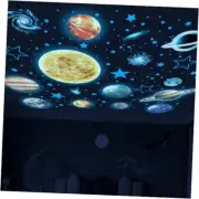 Glow in The Dark Stars and Planets for Ceiling, Glow Solar System Solar-blue