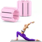 2PCS Wrist Ankle Weights, Adjustable Wearable Wrist and Ankle Weights Set of 2(1