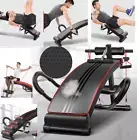 Deluxe Adjustable Sit Up Abdominal Bench Press Weight Gym Ab Exercise Fitness