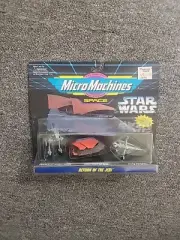 Star Wars Micromachines ROTJ Collection #3 AT ST , Sail Barge, B Wing