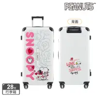在飛比找momo購物網優惠-【SNOOPY 史努比】28吋LOVE款行李箱