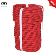 3/8" × 100' Braid Polyester Rope Arborist Tree Climbing Rope High Strong 3520Lbs