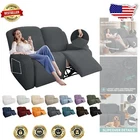 Stylish Stretch Loveseat Recliner Cover - Machine Washable Protection for Sofas