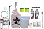 HomeBrewStuff One Gallon Hard Cider Starter Equipment Kit Apple with Recipe