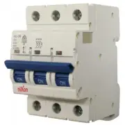 1AMP - 3 Pole 10ka MCB - Circuit Breaker Free Shipping