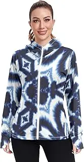 [Caihoyu] Gym Hoodie Quick Dry Work Shirts UPF 50+ Protection