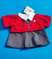 BUILD A BEAR School Dress Outfit Uniform BNWT